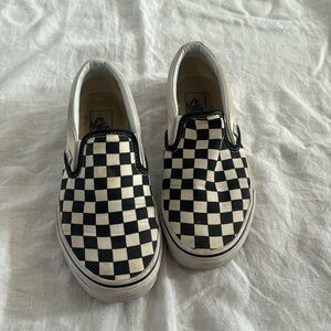 Checkered Vans